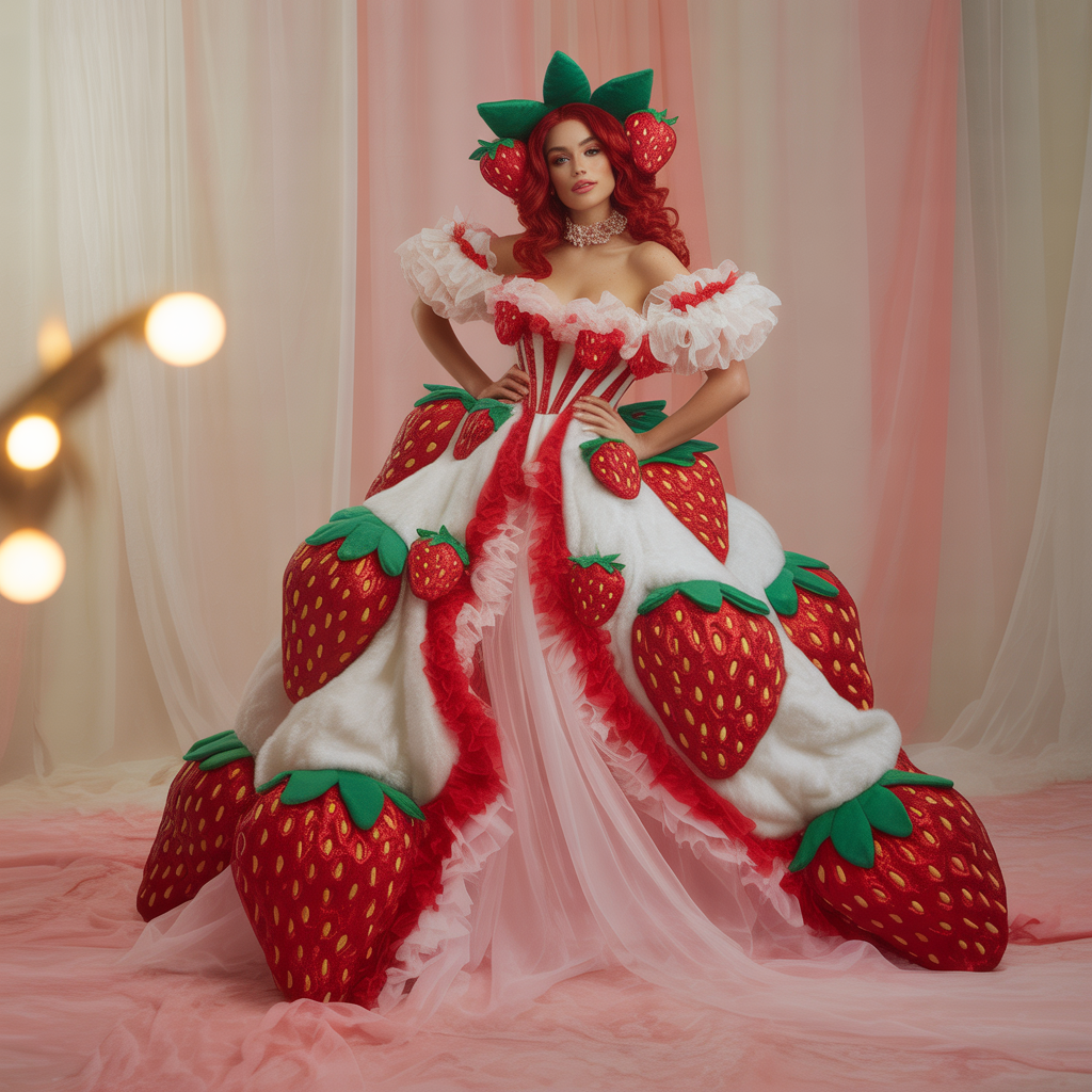 strawberry shortcake costume