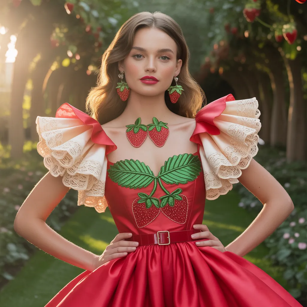 strawberry shortcake costume