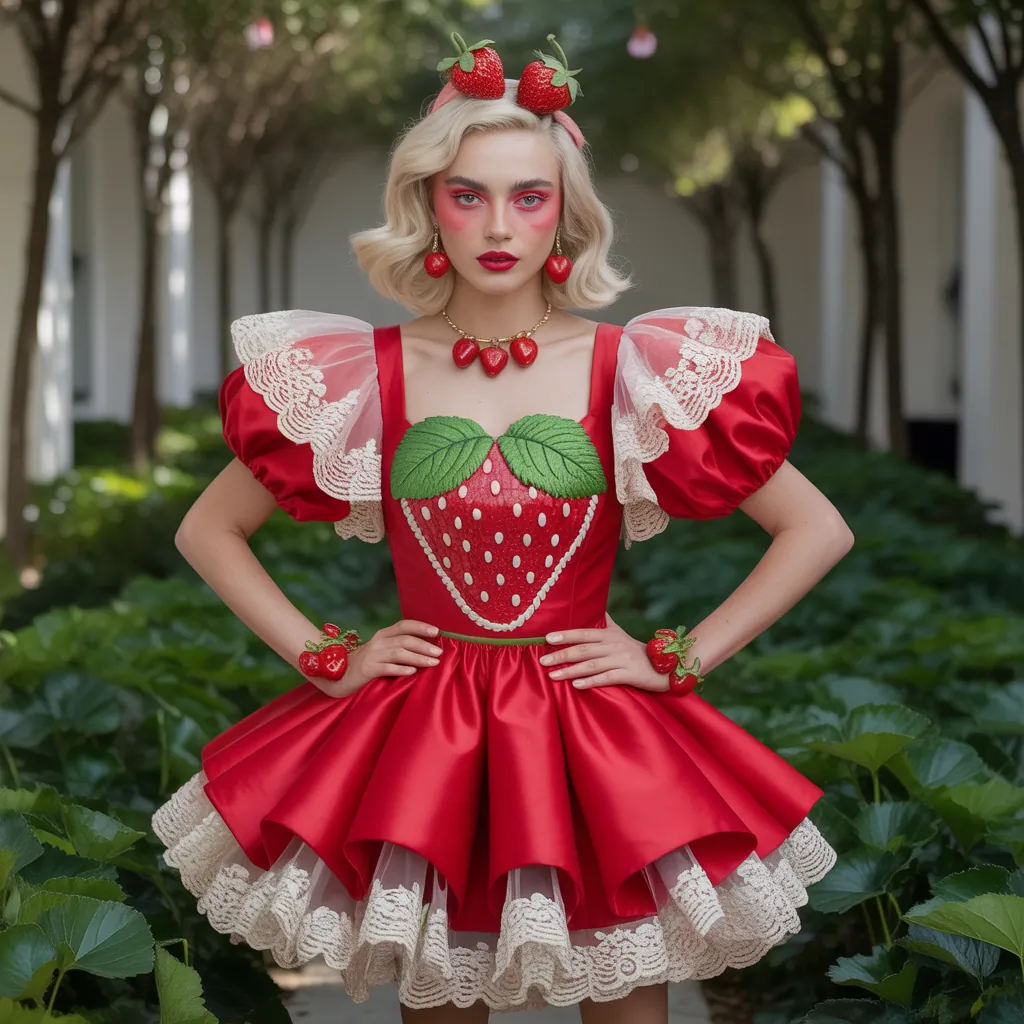 strawberry shortcake costume