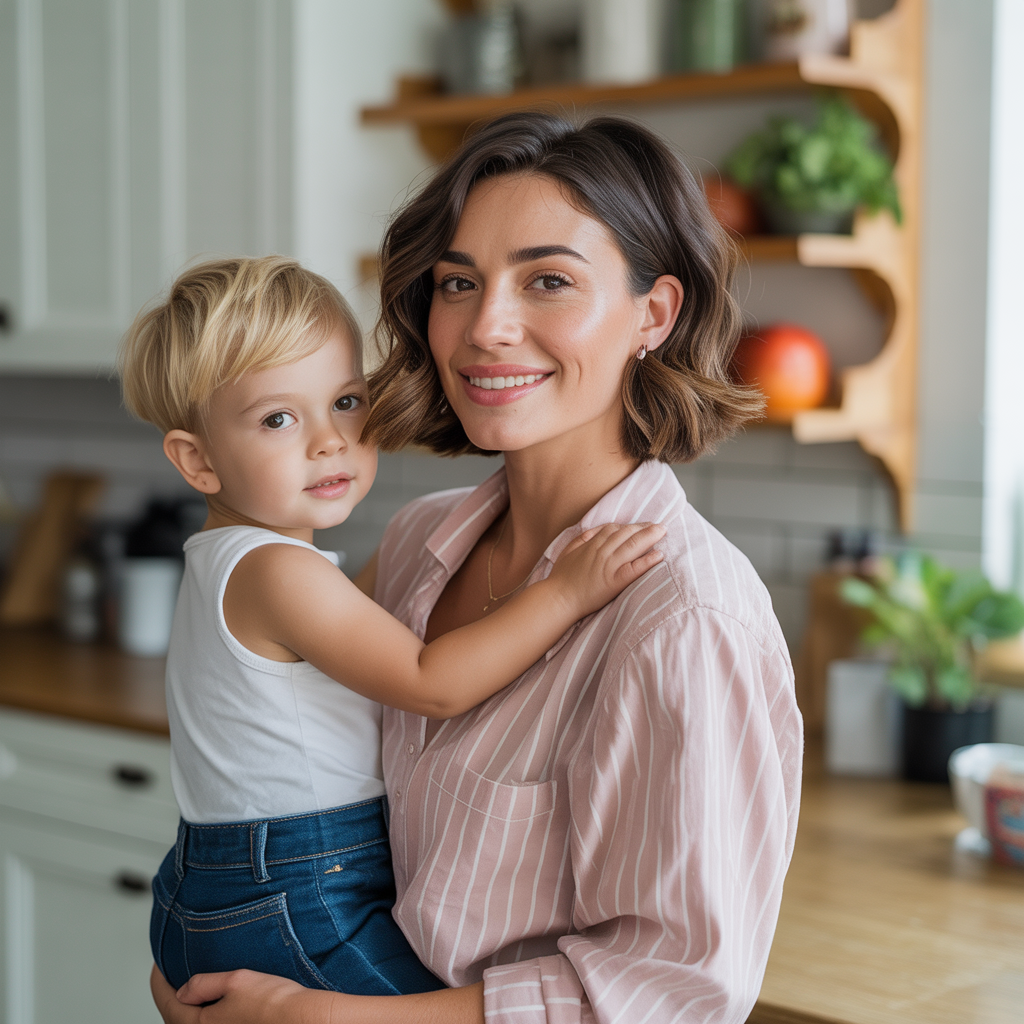 stylish mom haircuts