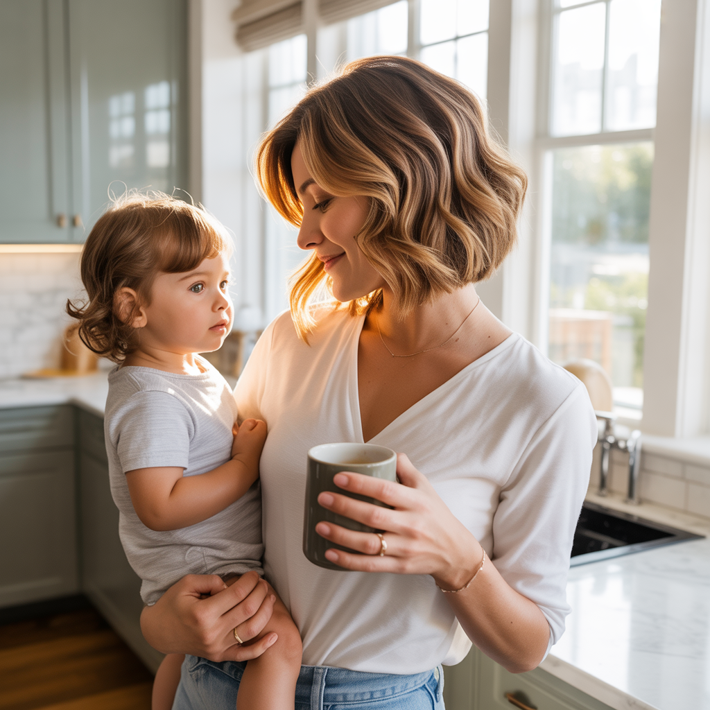 stylish mom haircuts