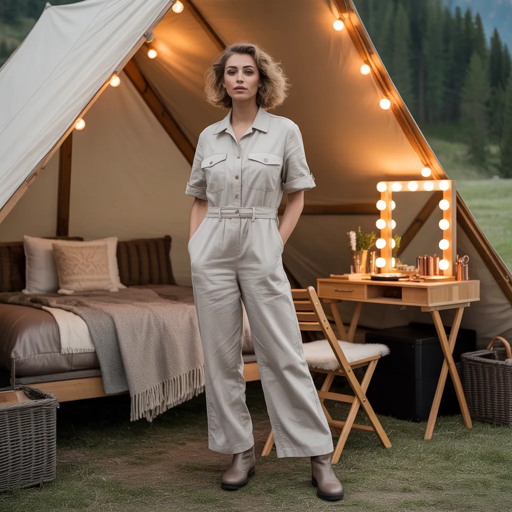 stylish practical glamping looks