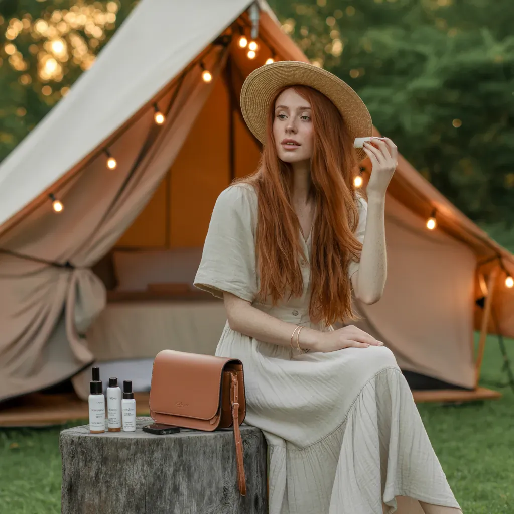 stylish practical glamping looks
