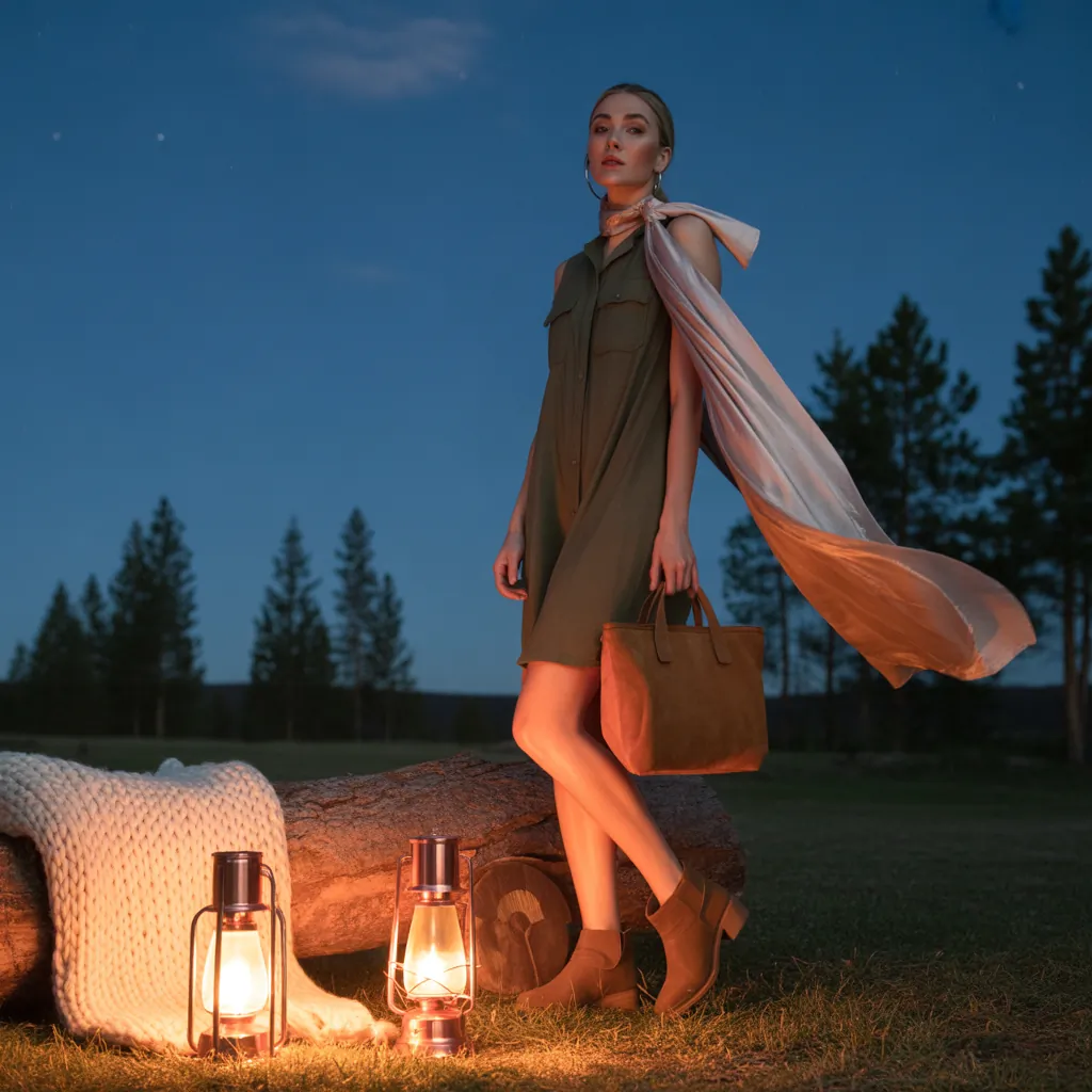 stylish practical glamping looks