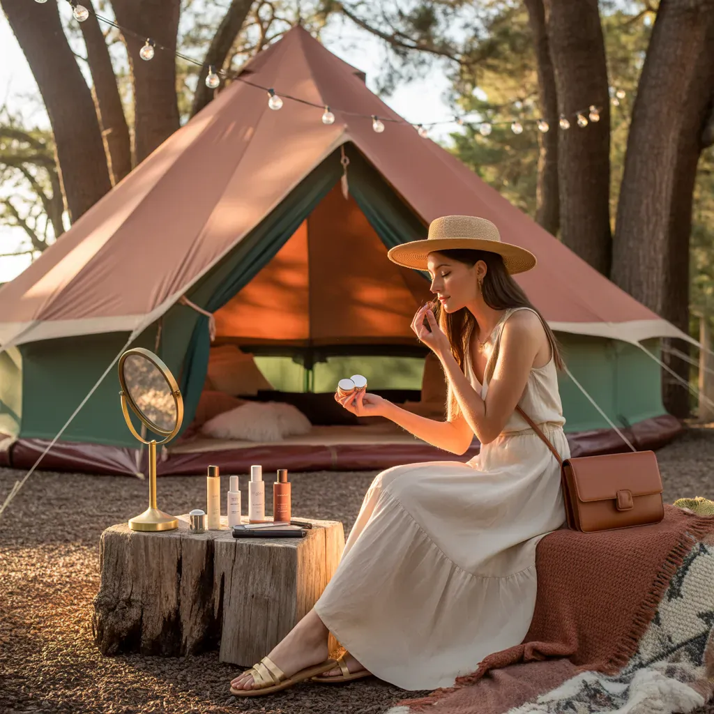 stylish practical glamping looks