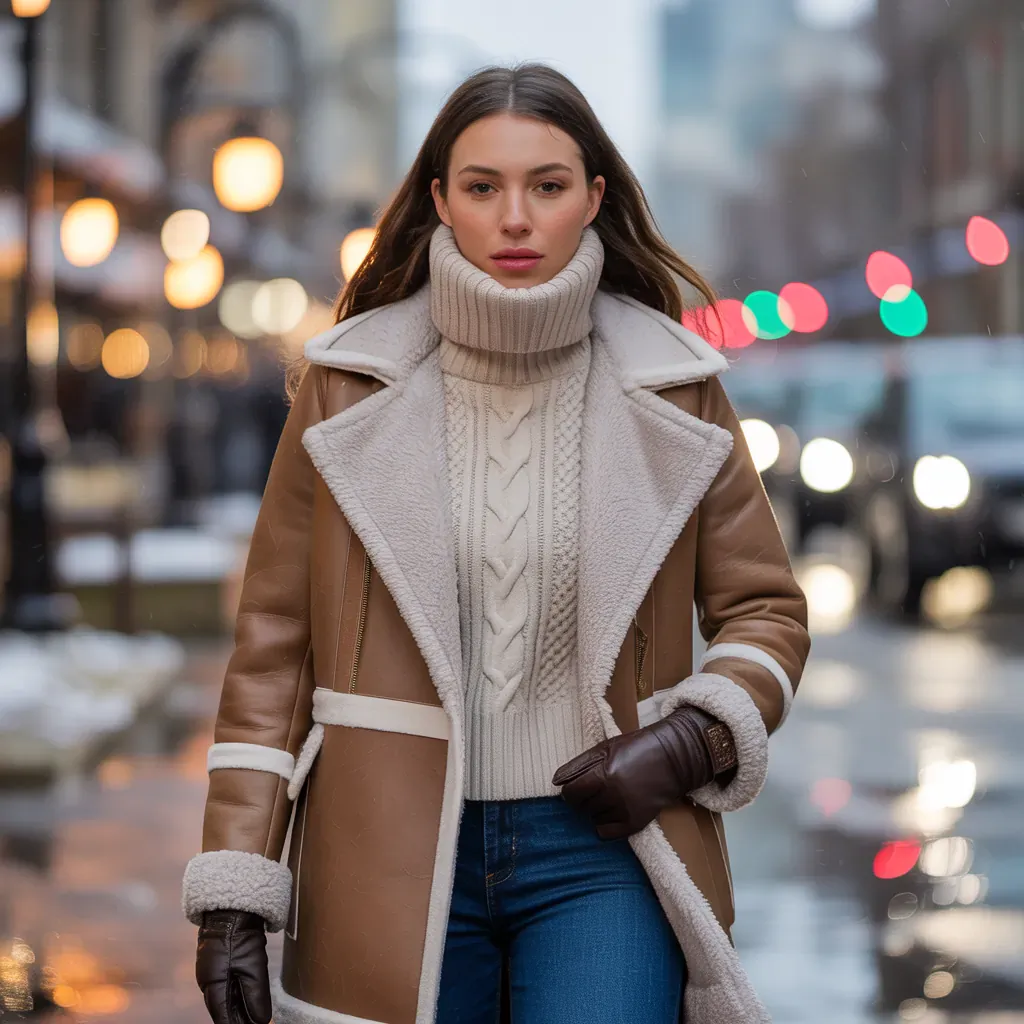 stylish winter layers