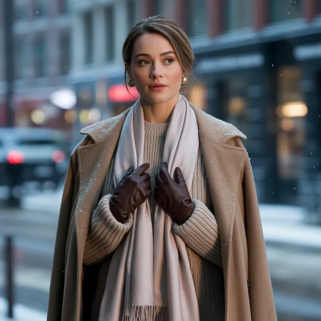 stylish winter layers