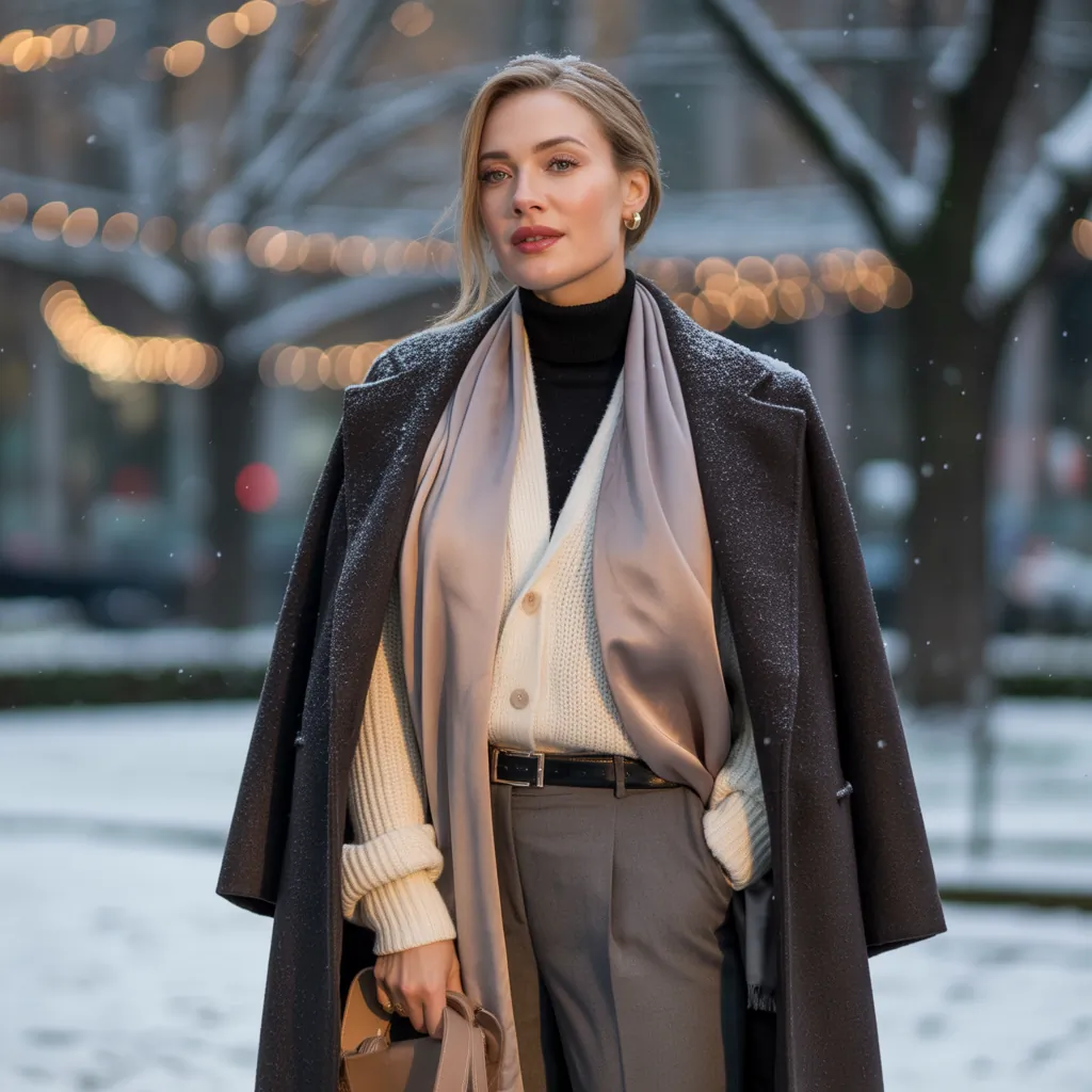 stylish winter layers