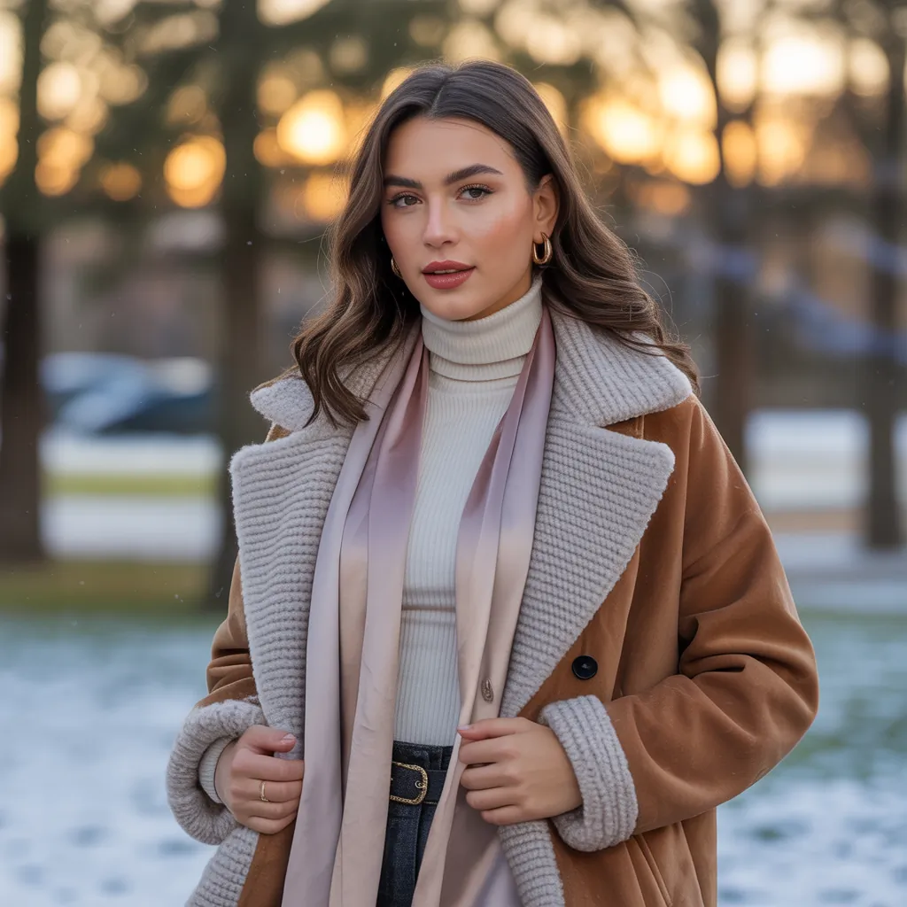 stylish winter layers