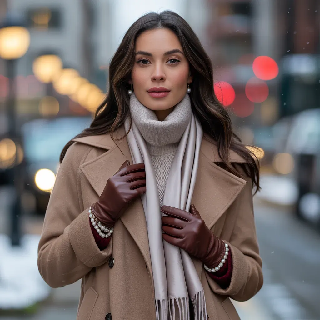 stylish winter layers