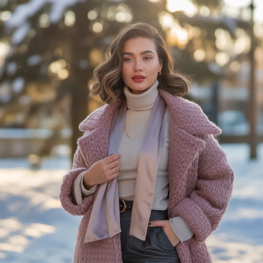 stylish winter layers