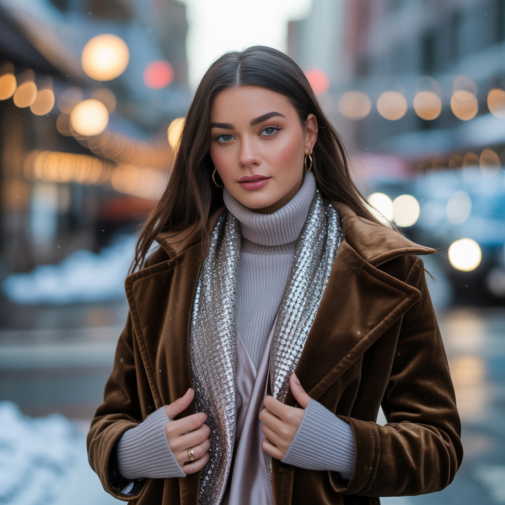 stylish winter layers