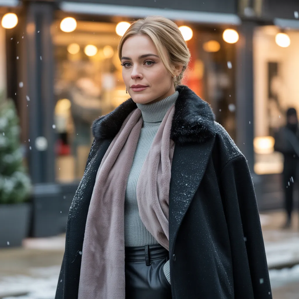 stylish winter layers