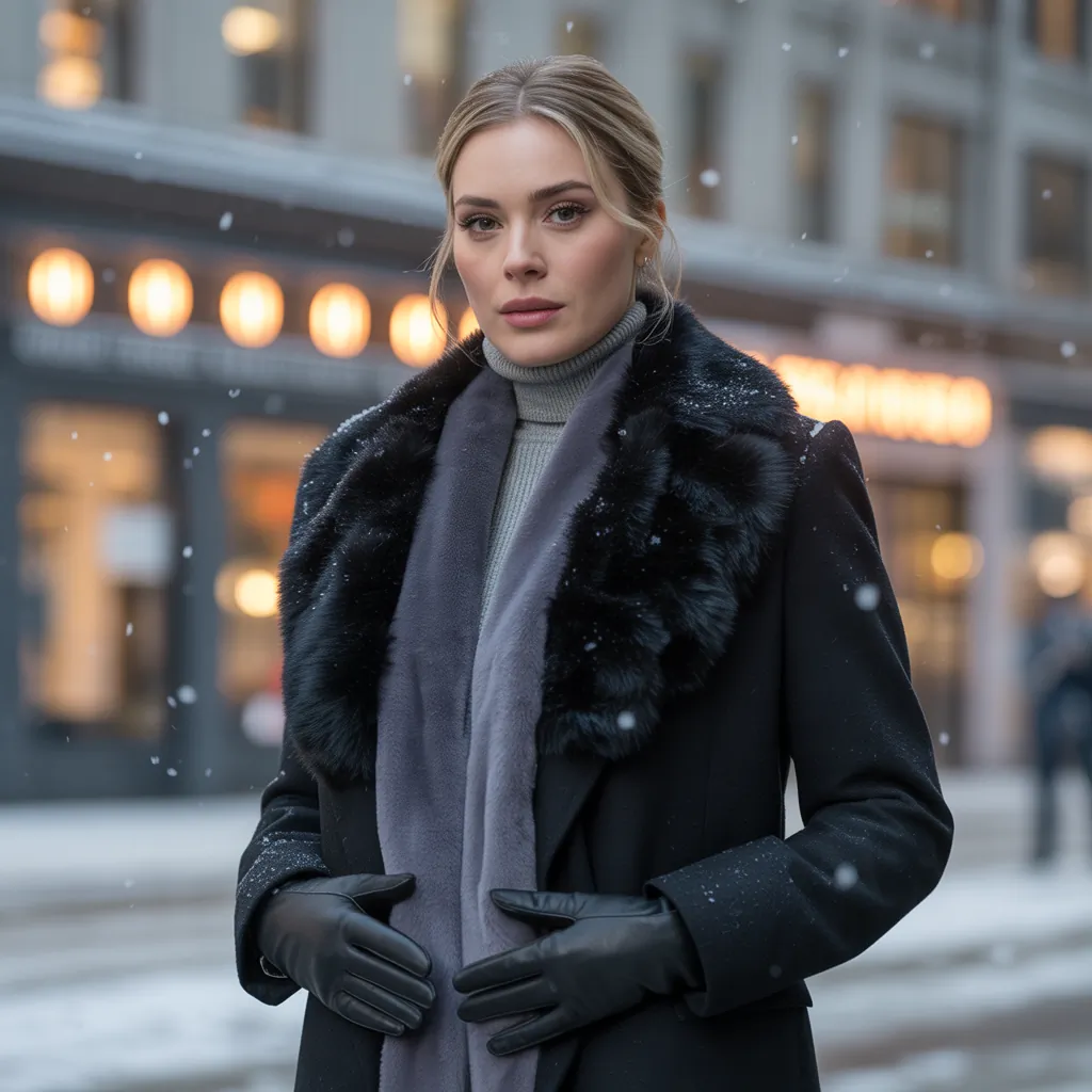 stylish winter layers