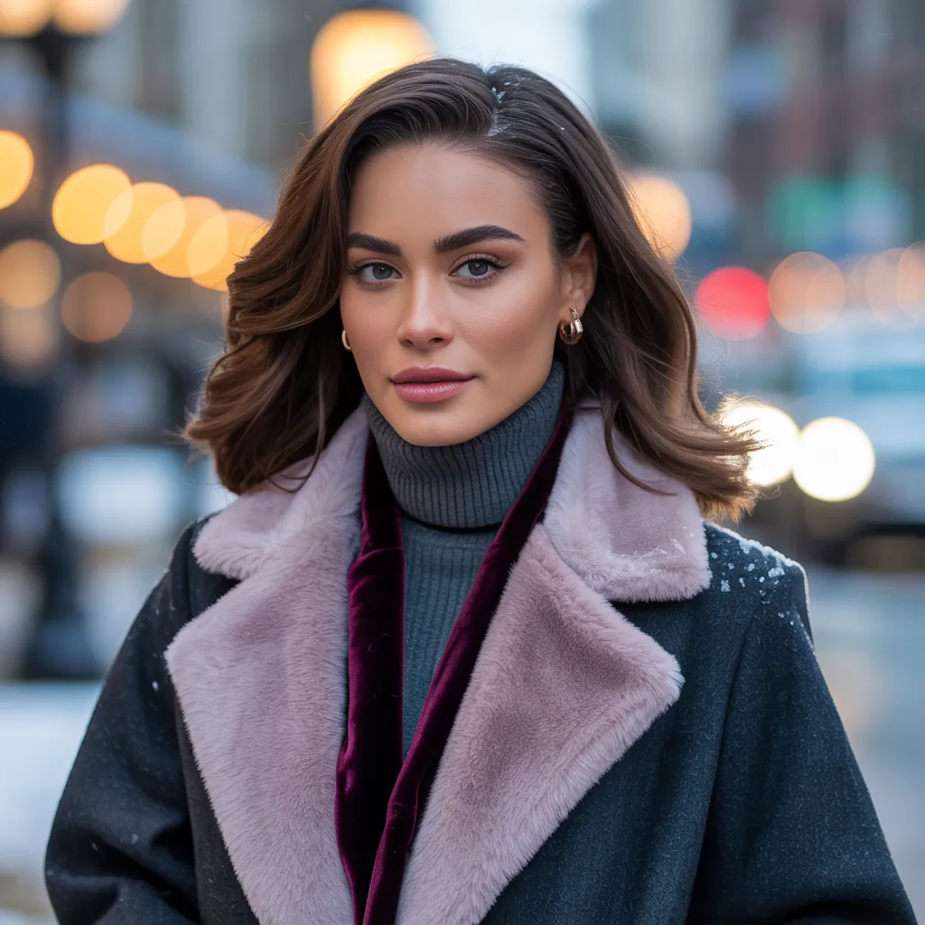 stylish winter layers