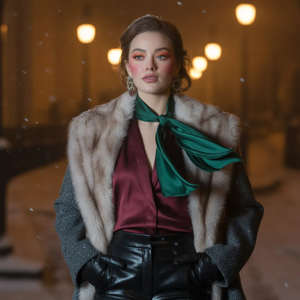 stylish winter layers