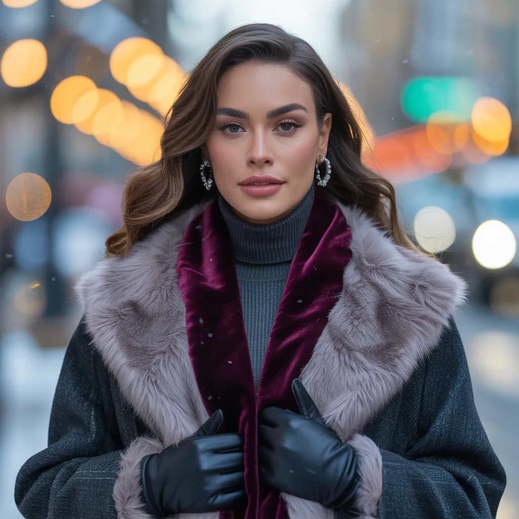 stylish winter layers