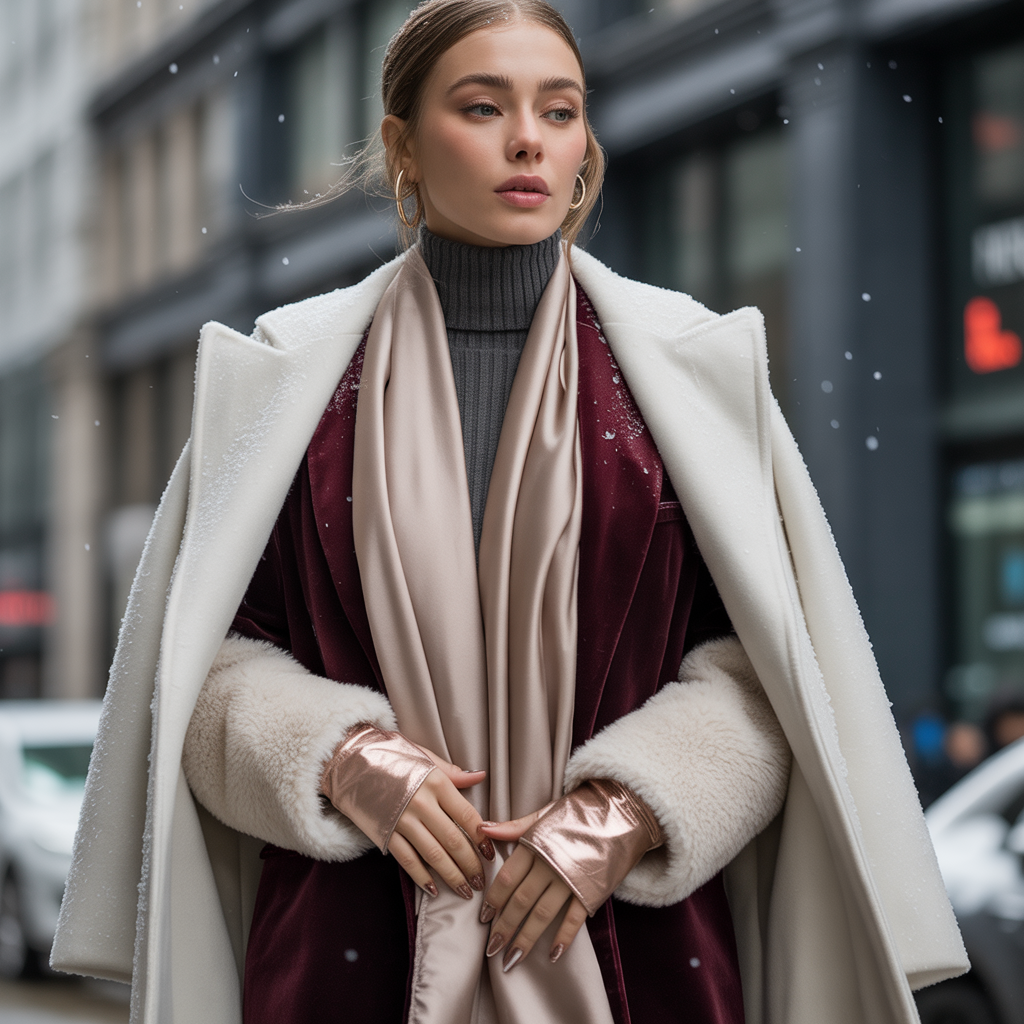 stylish winter layers