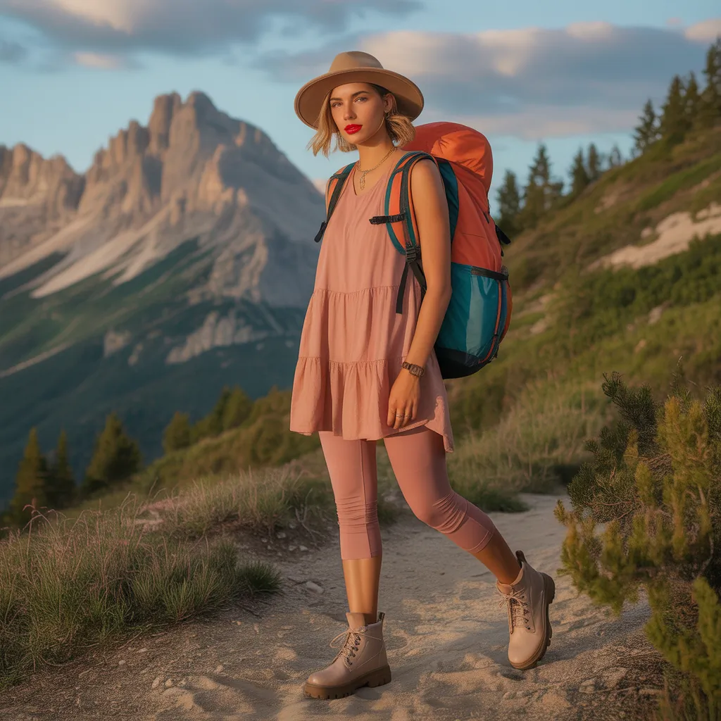 summer trek outfits