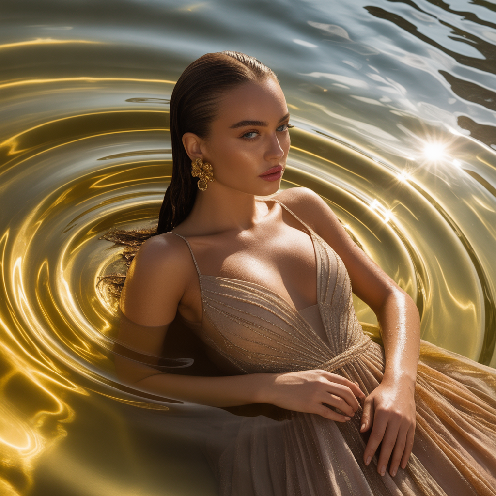 tanning water for a golden tan