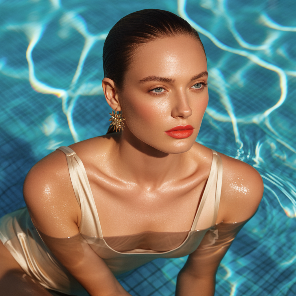 tanning water for a golden tan