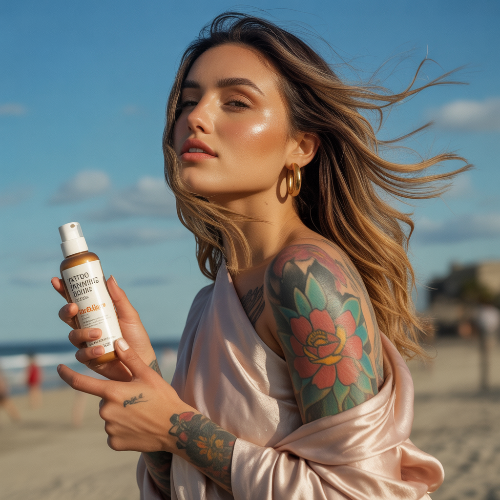 tattoo tanning lotion sun protection