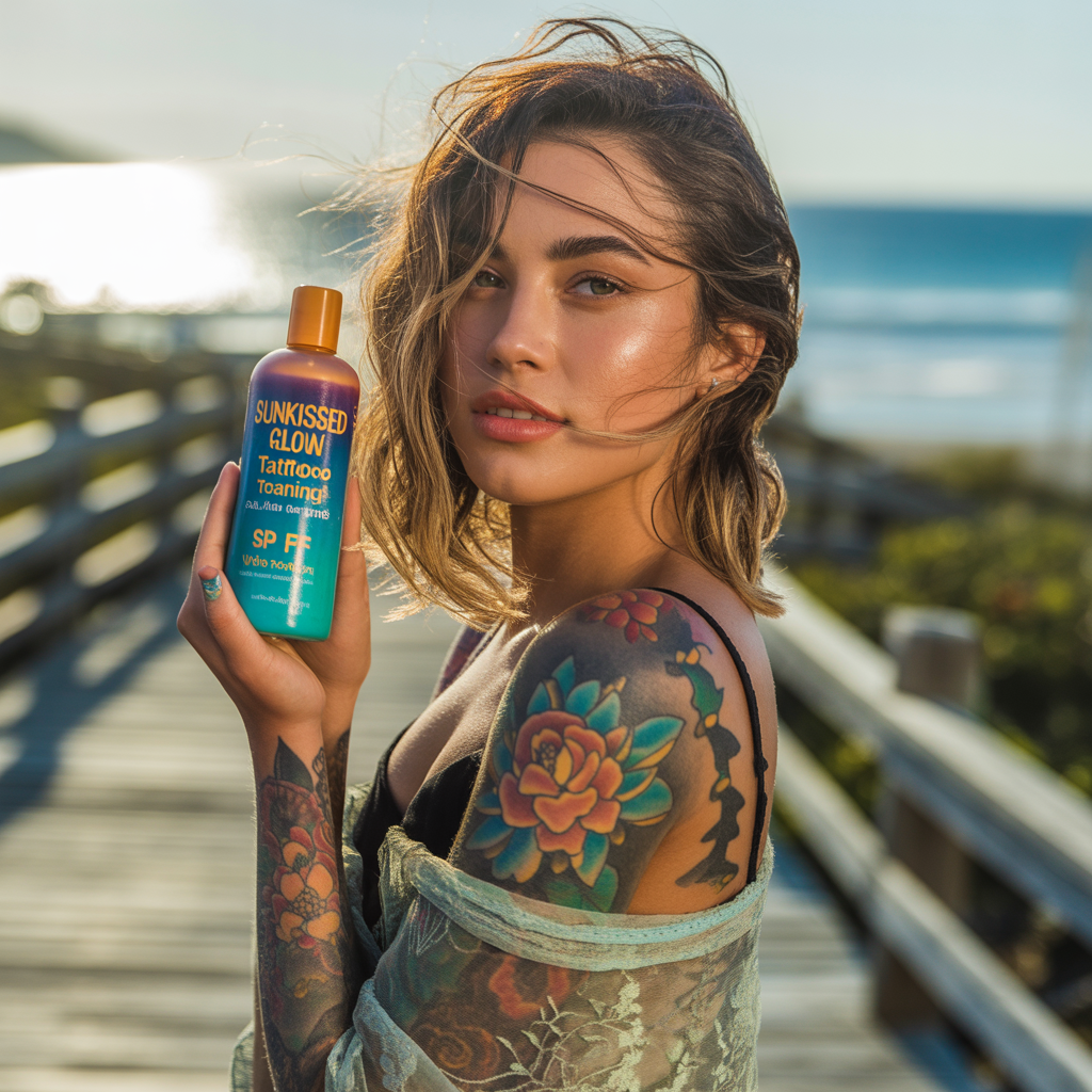 tattoo tanning lotion sun protection