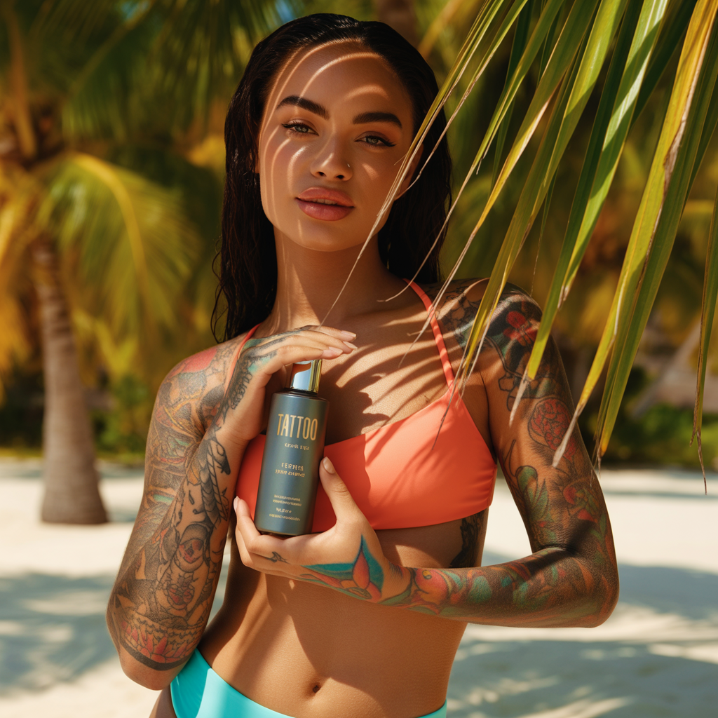 tattoo tanning lotion sun protection