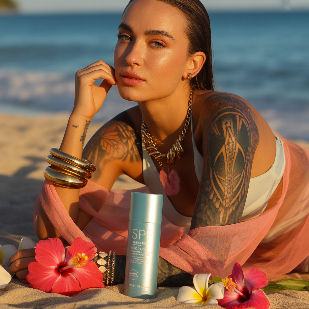 tattoo tanning lotion sun protection