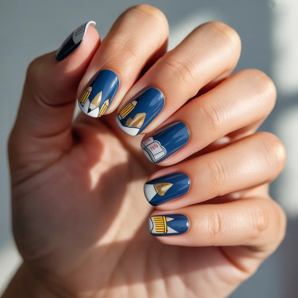 teacher nails