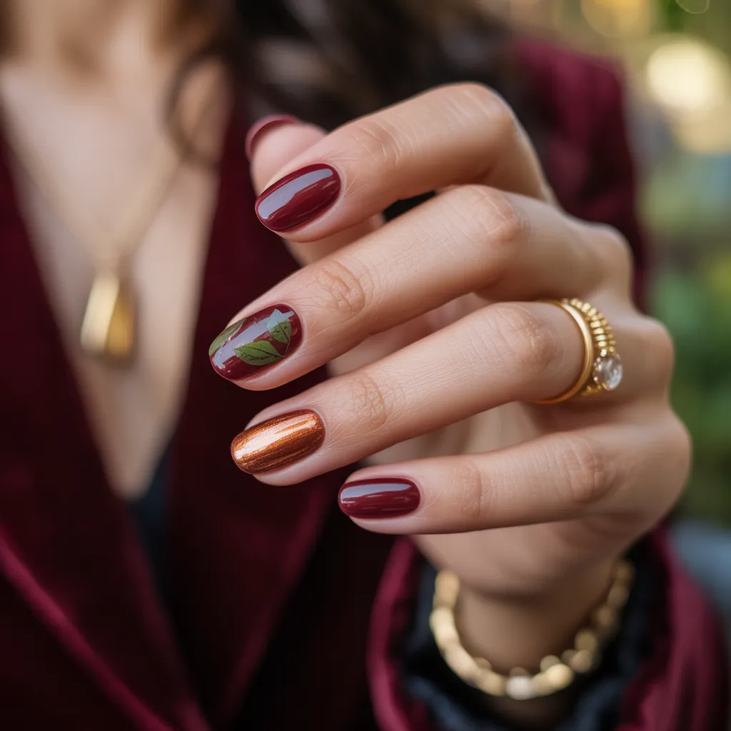 thanksgiving nail ideas