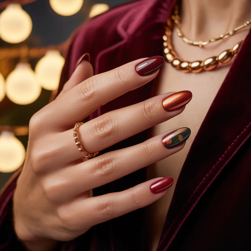 thanksgiving nail ideas