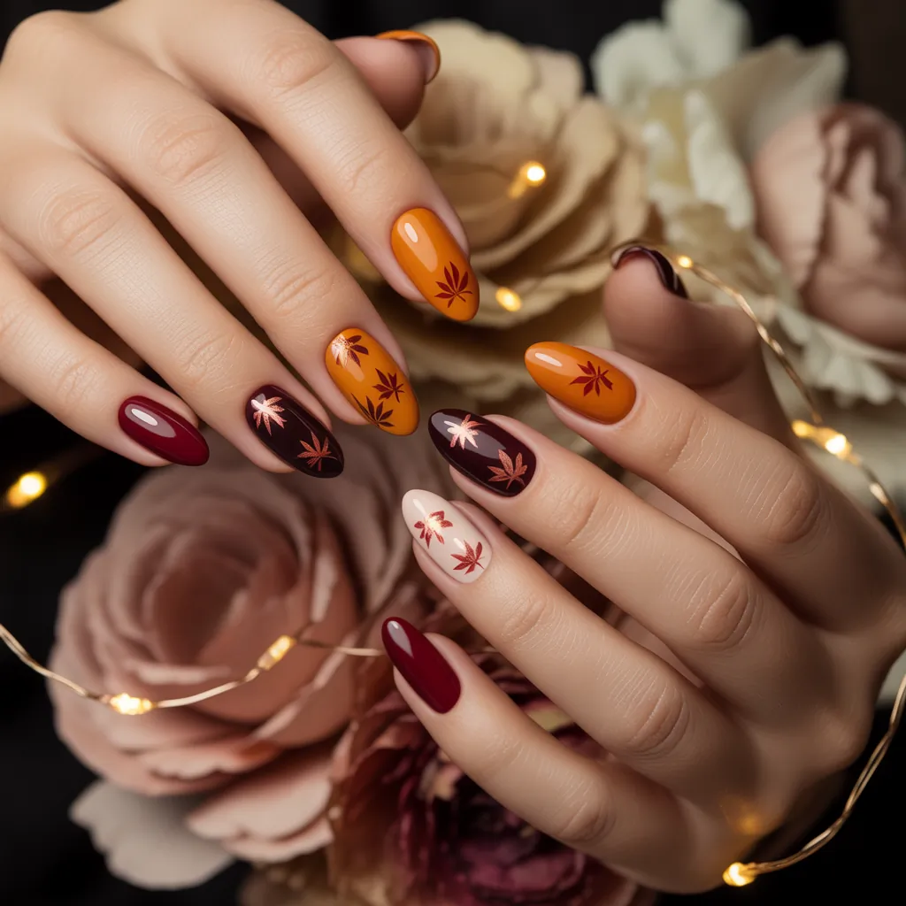 thanksgiving nail ideas