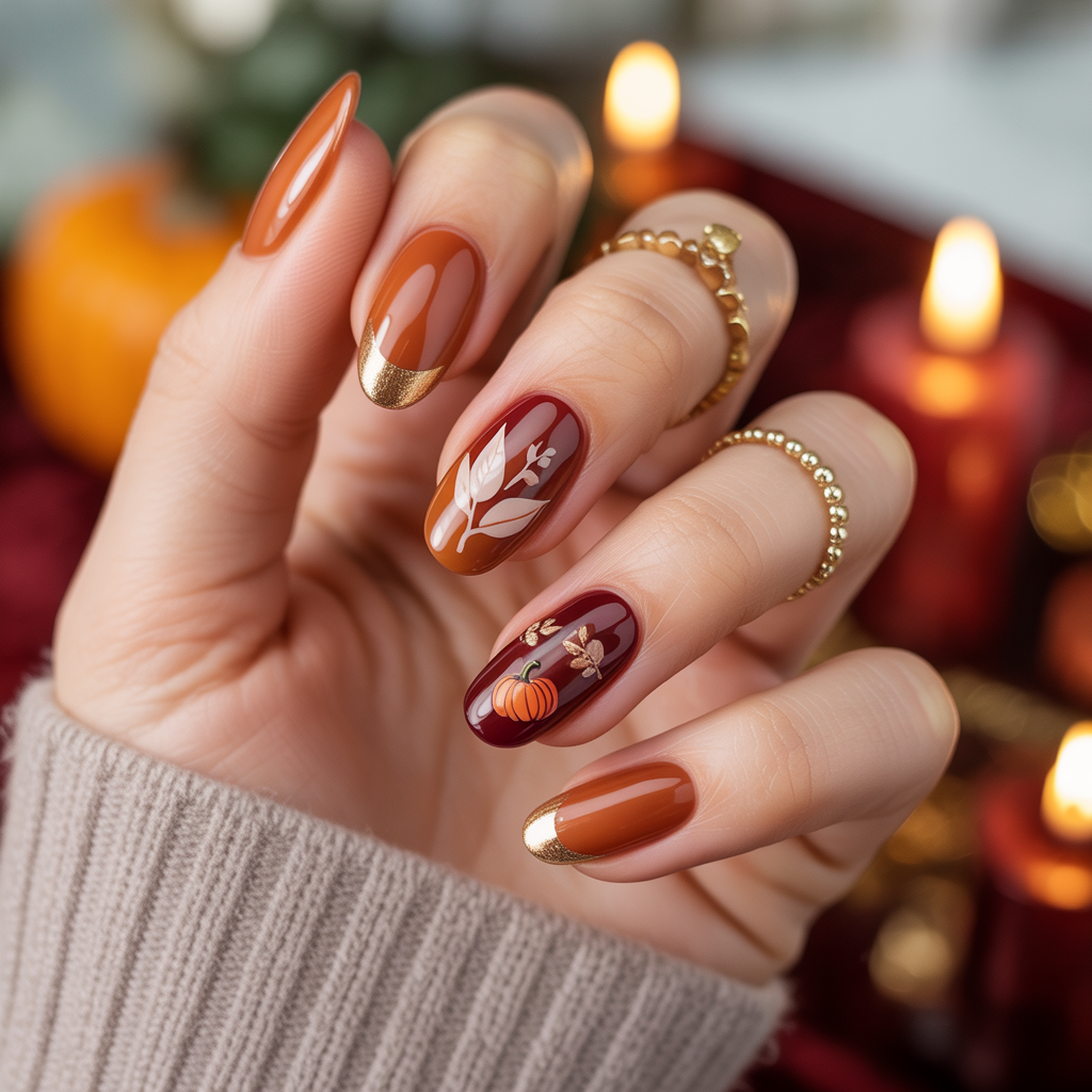 thanksgiving nails