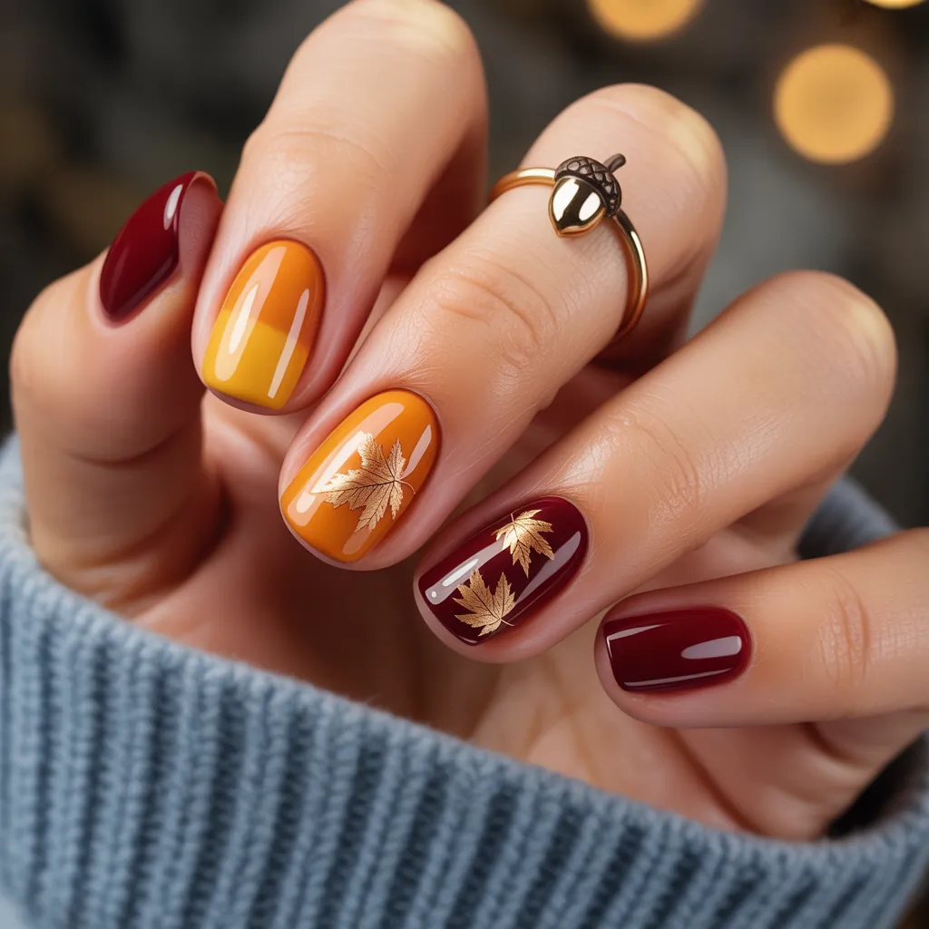thanksgiving nails