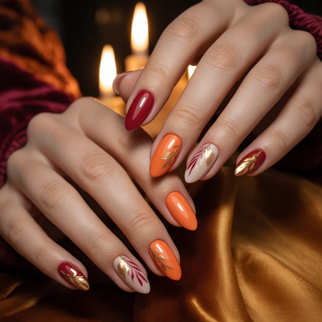 thanksgiving nails