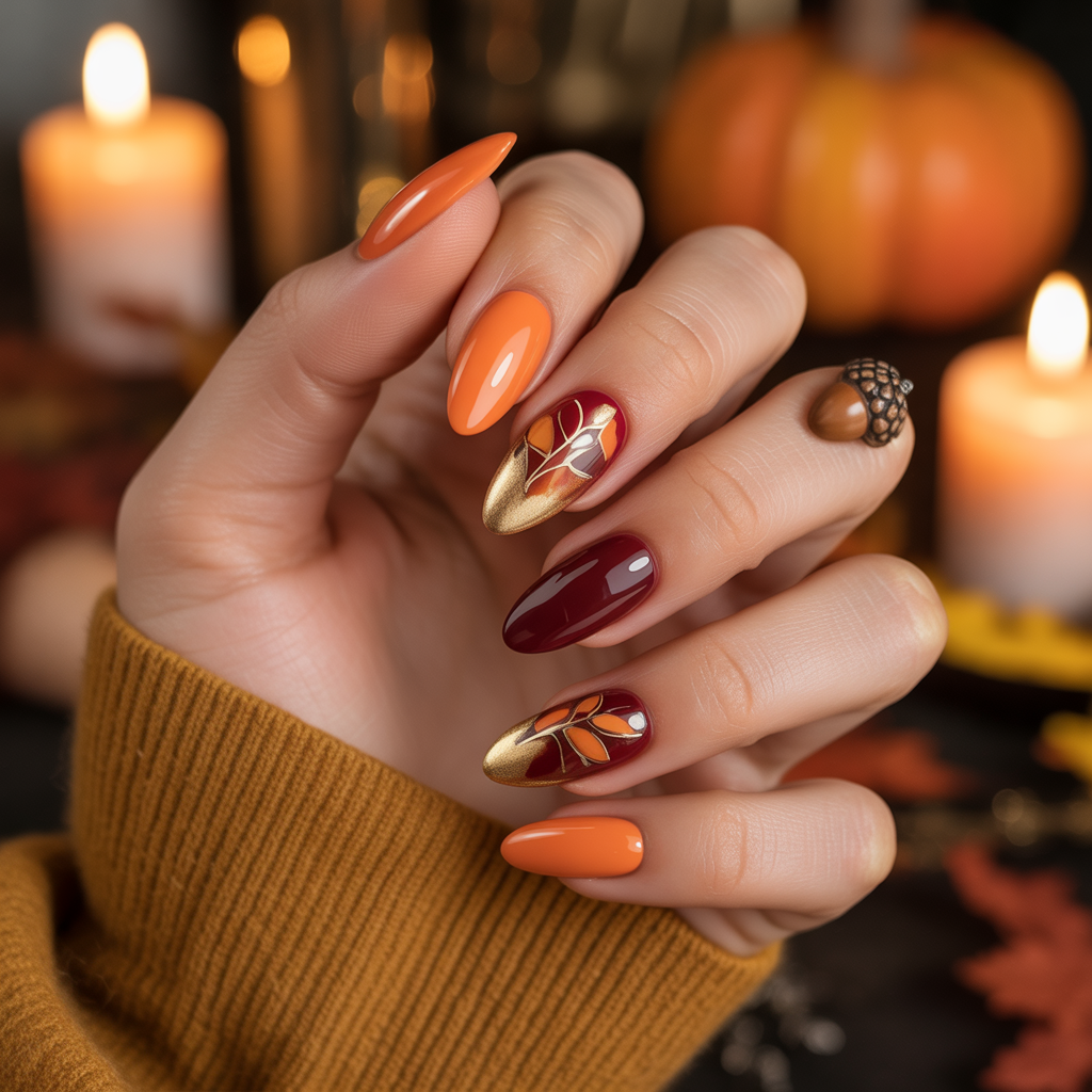 thanksgiving nails