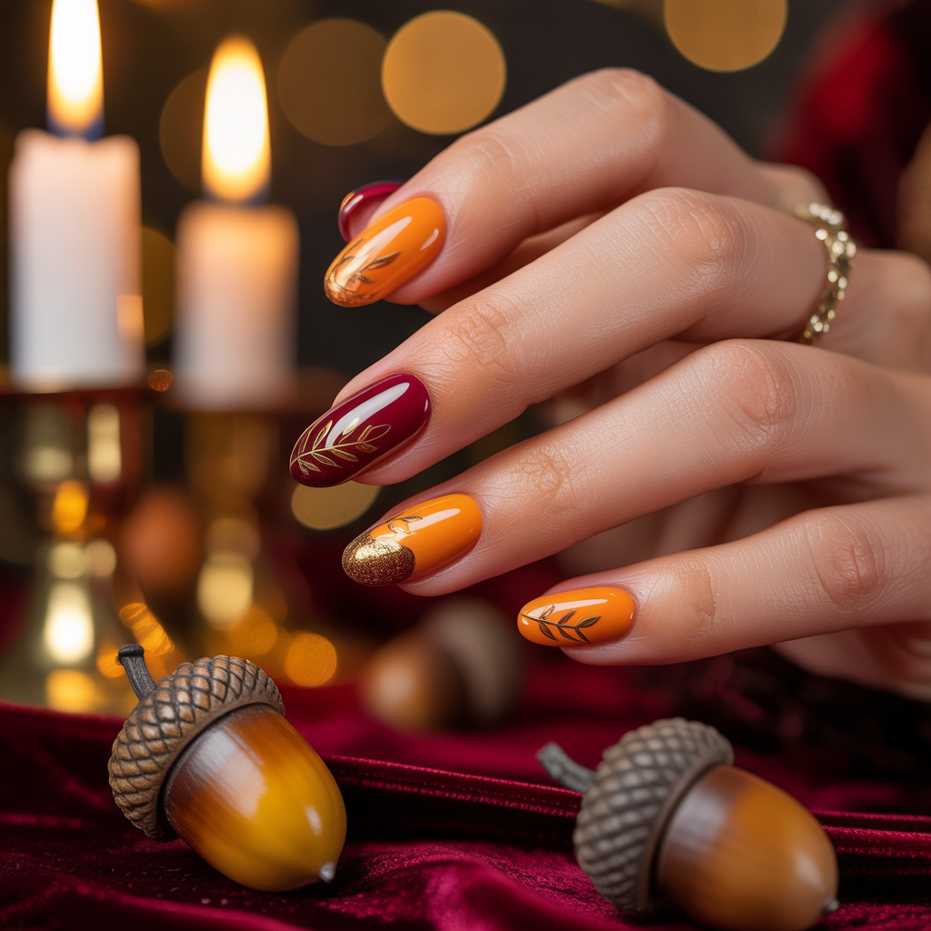 thanksgiving nails