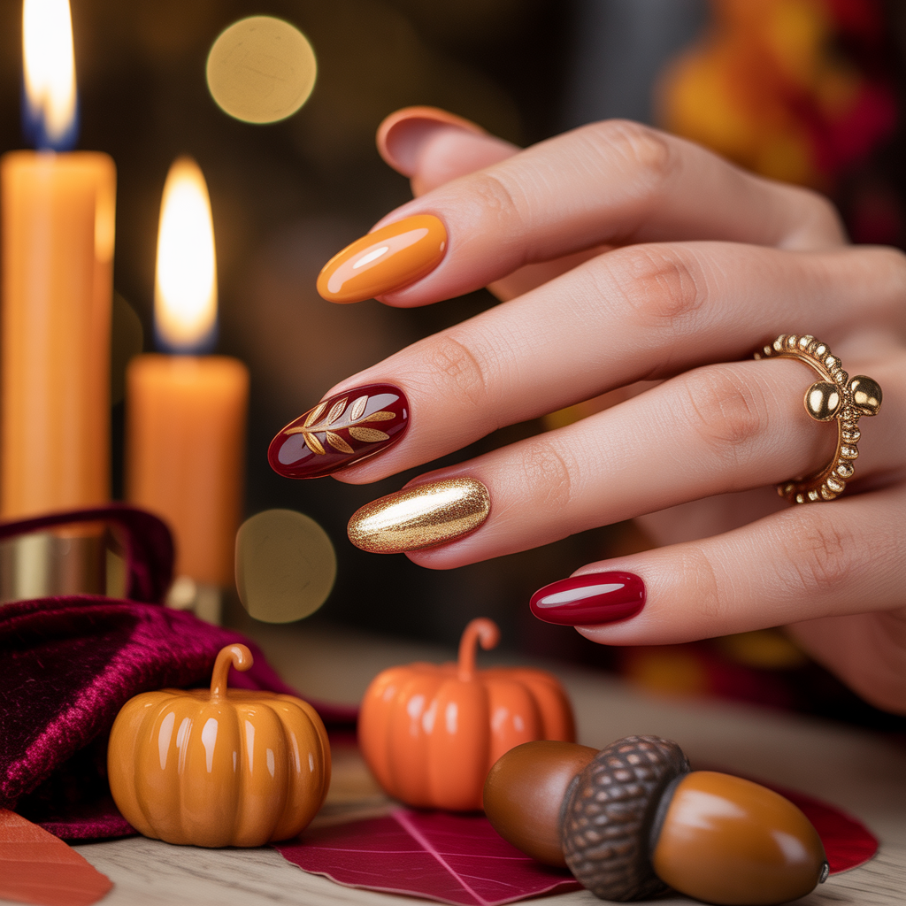 thanksgiving nails