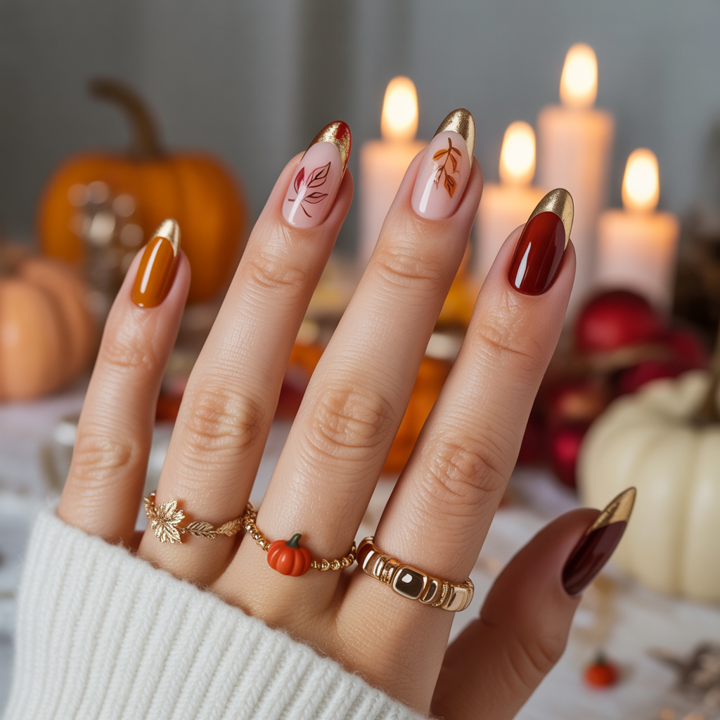 thanksgiving nails