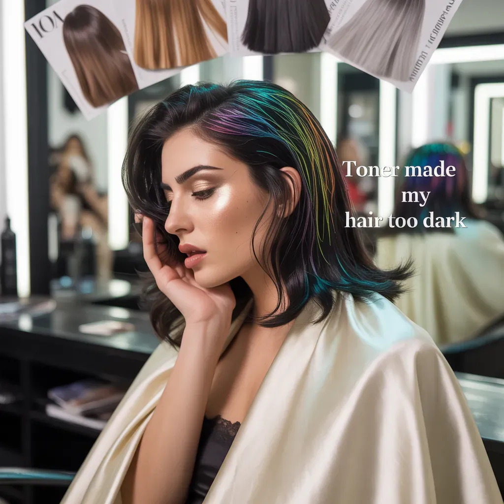 toner made my hair too dark