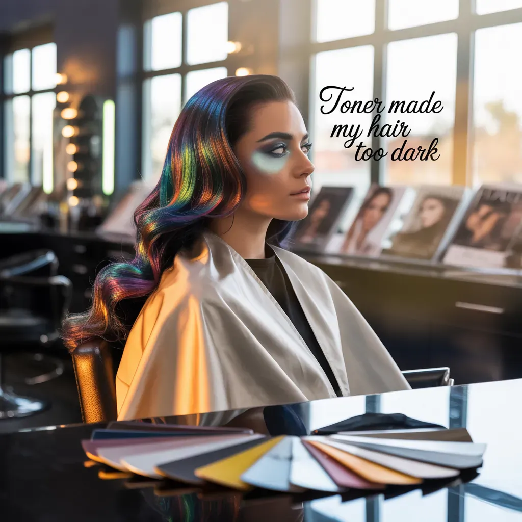 toner made my hair too dark