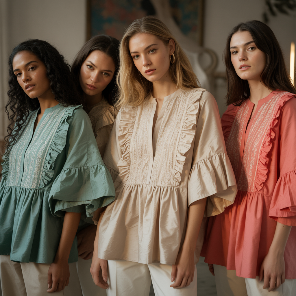 tops and tunics for women