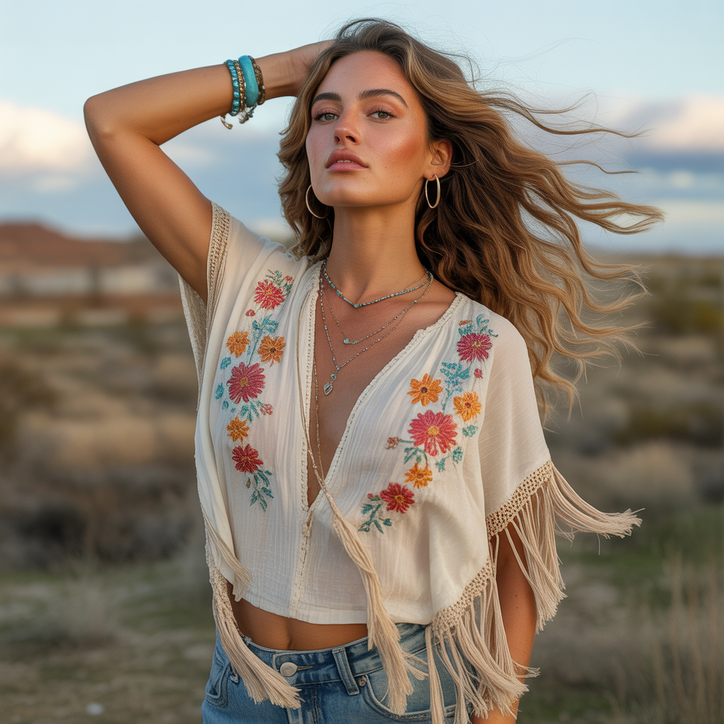 tops boho