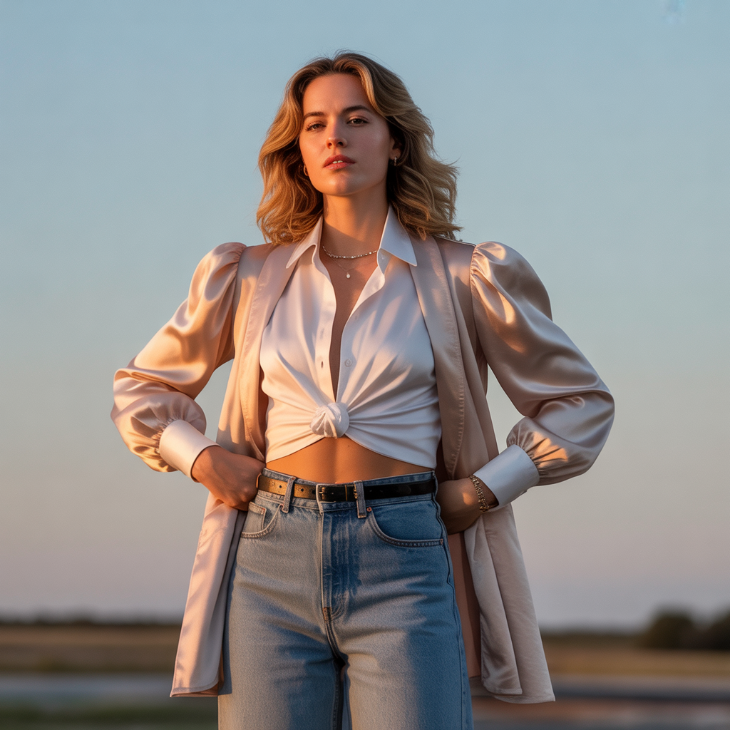 tops for wide leg jeans