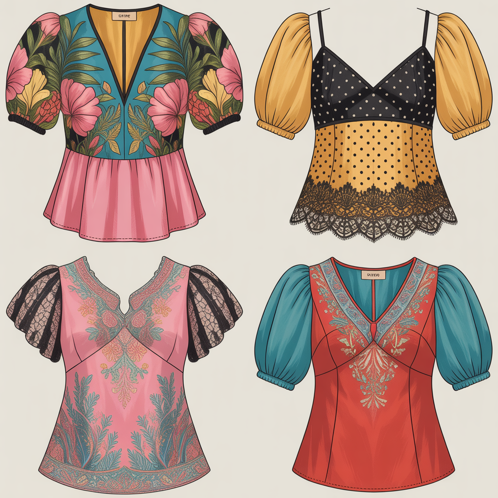 tops patterns for women