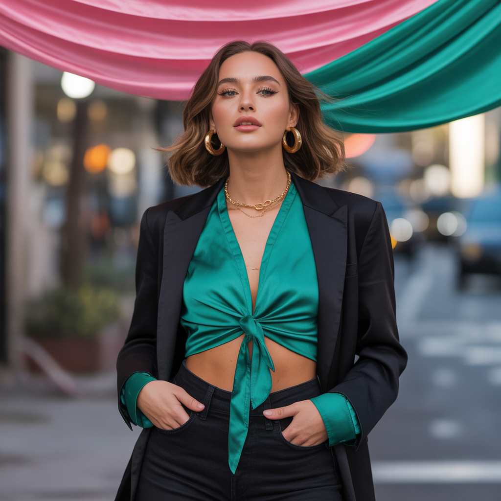 tops to wear with black jeans