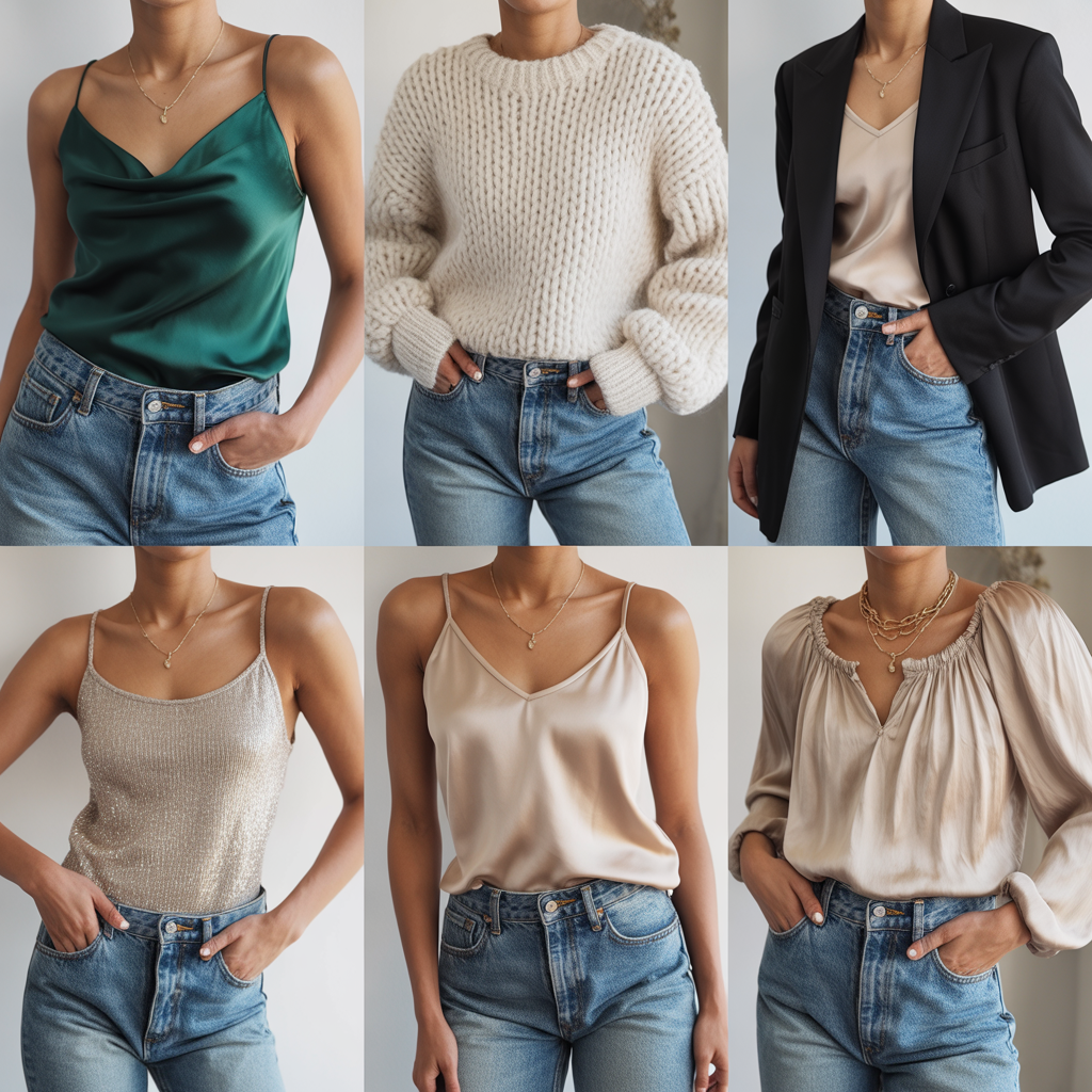 tops to wear with jeans