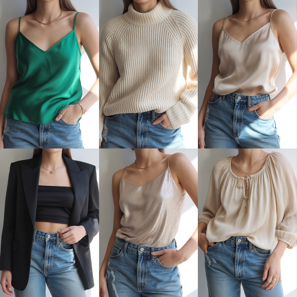 tops to wear with jeans