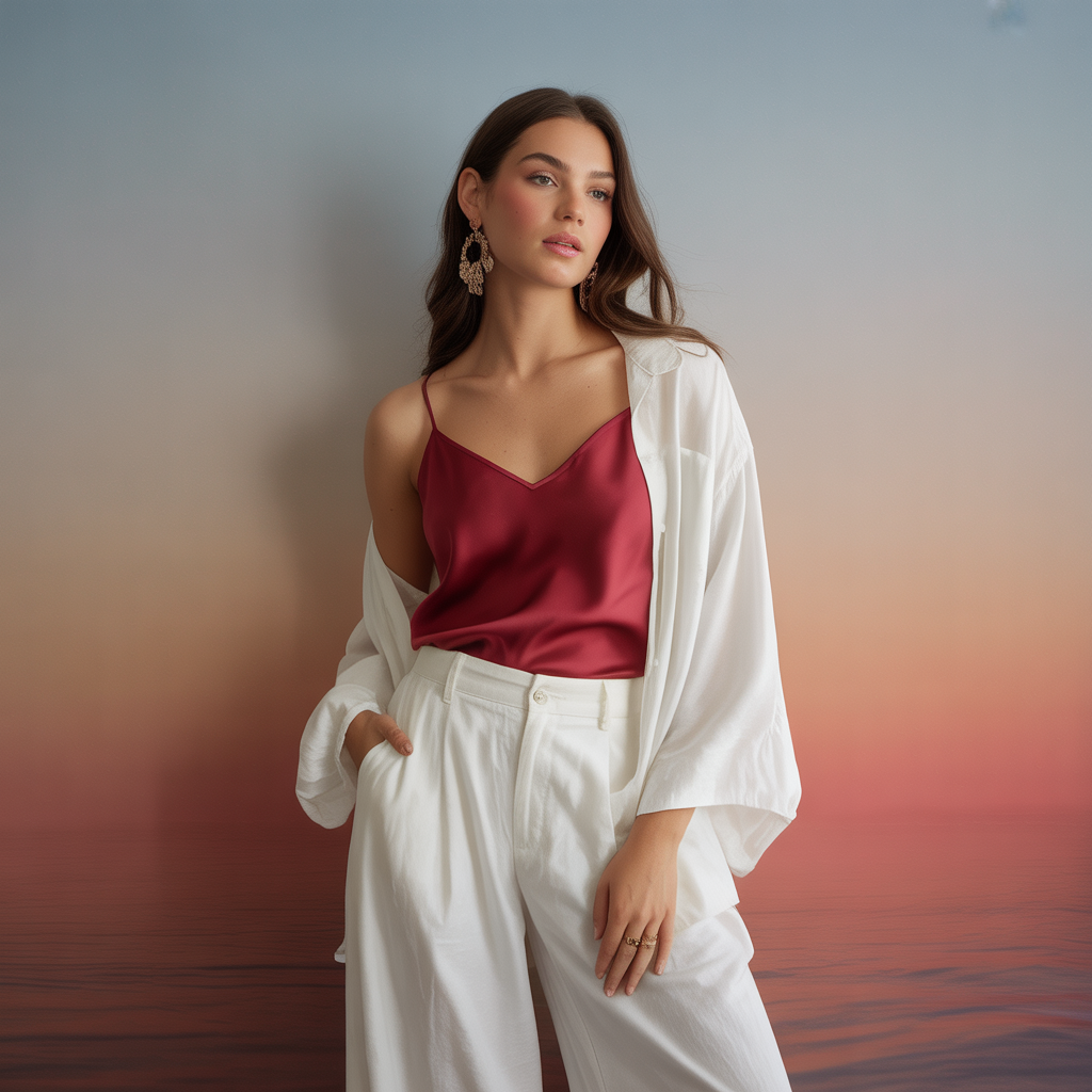 tops to wear with wide leg pants